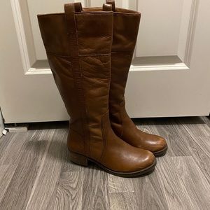 Lucky brand women’s leather boots